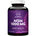 MRM MSM 1000mg Capsules | Vegan, Gluten-Free Sulfur Support for Joints, Hair, Skin & Nails | 120 Servings