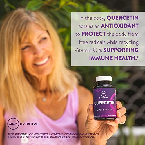 MRM Quercetin water sip demonstrates easy integration into wellness habits.