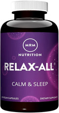 MRM Relax-All® | Sleep Support Supplement with GABA, L-Theanine & Ashwagandha | 15 Servings | Vegan, Gluten Free, Non-GMO