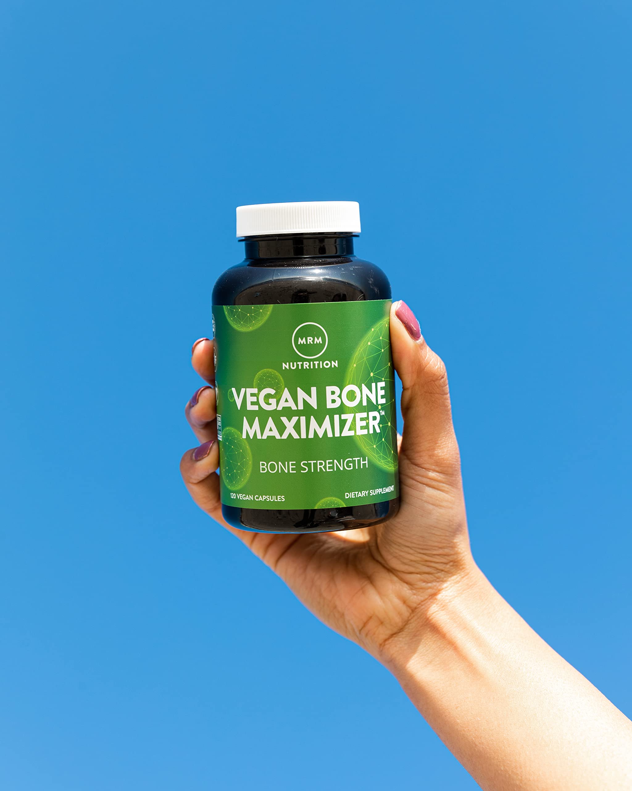 MRM Vegan Bone Maximizer package hero showing quality packaging