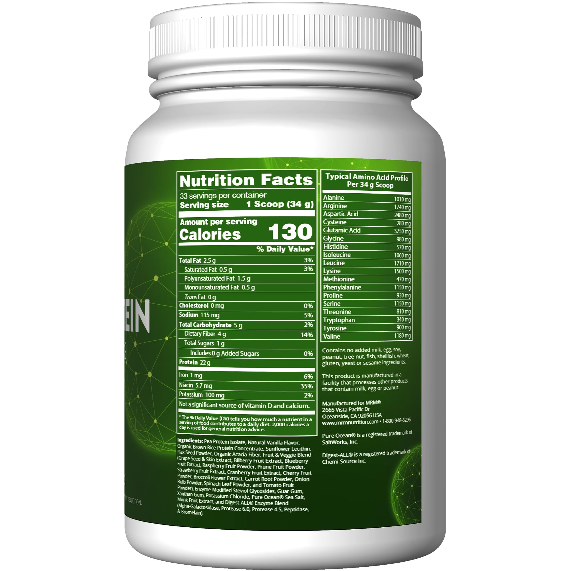 MRM Veggie Protein with Superfoods vanilla shake highlighting convenient post-workout nutrition.