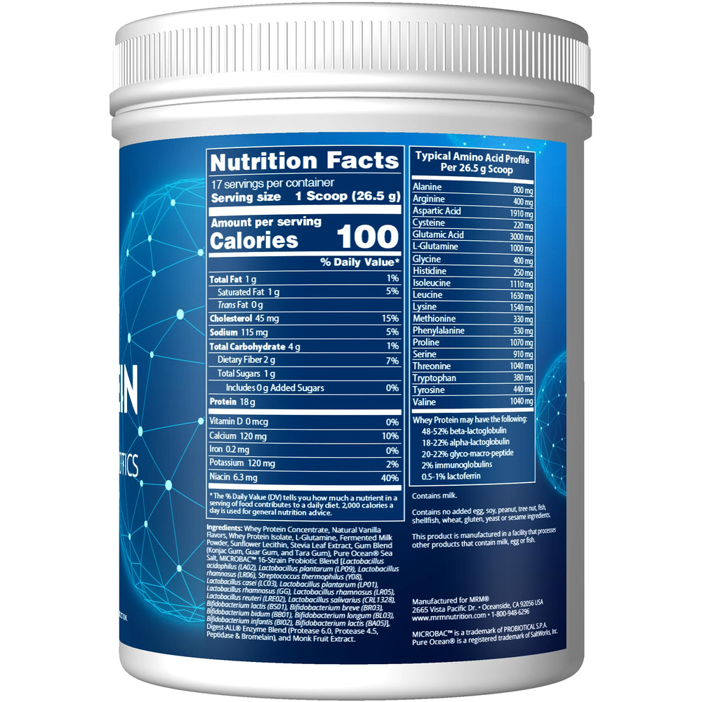 MRM Whey Protein Vanilla shake demonstrates quick mix and smooth taste.