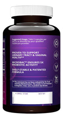MRM Women’s Probiotics capsules being poured for easy daily dosing