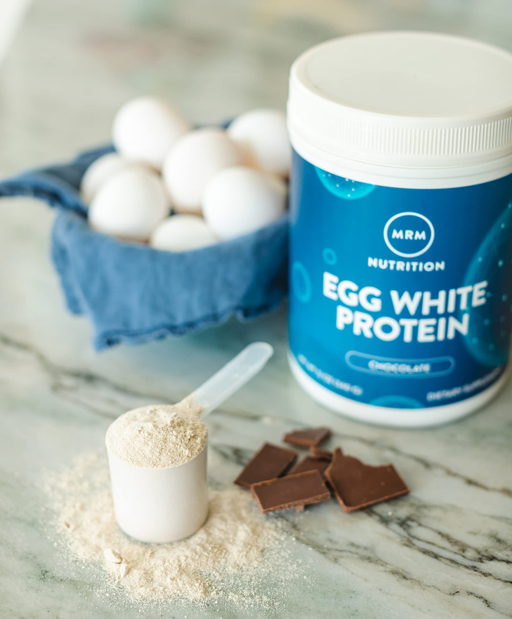 MRM Egg White Protein dairy-free and gluten-free for versatile diets.