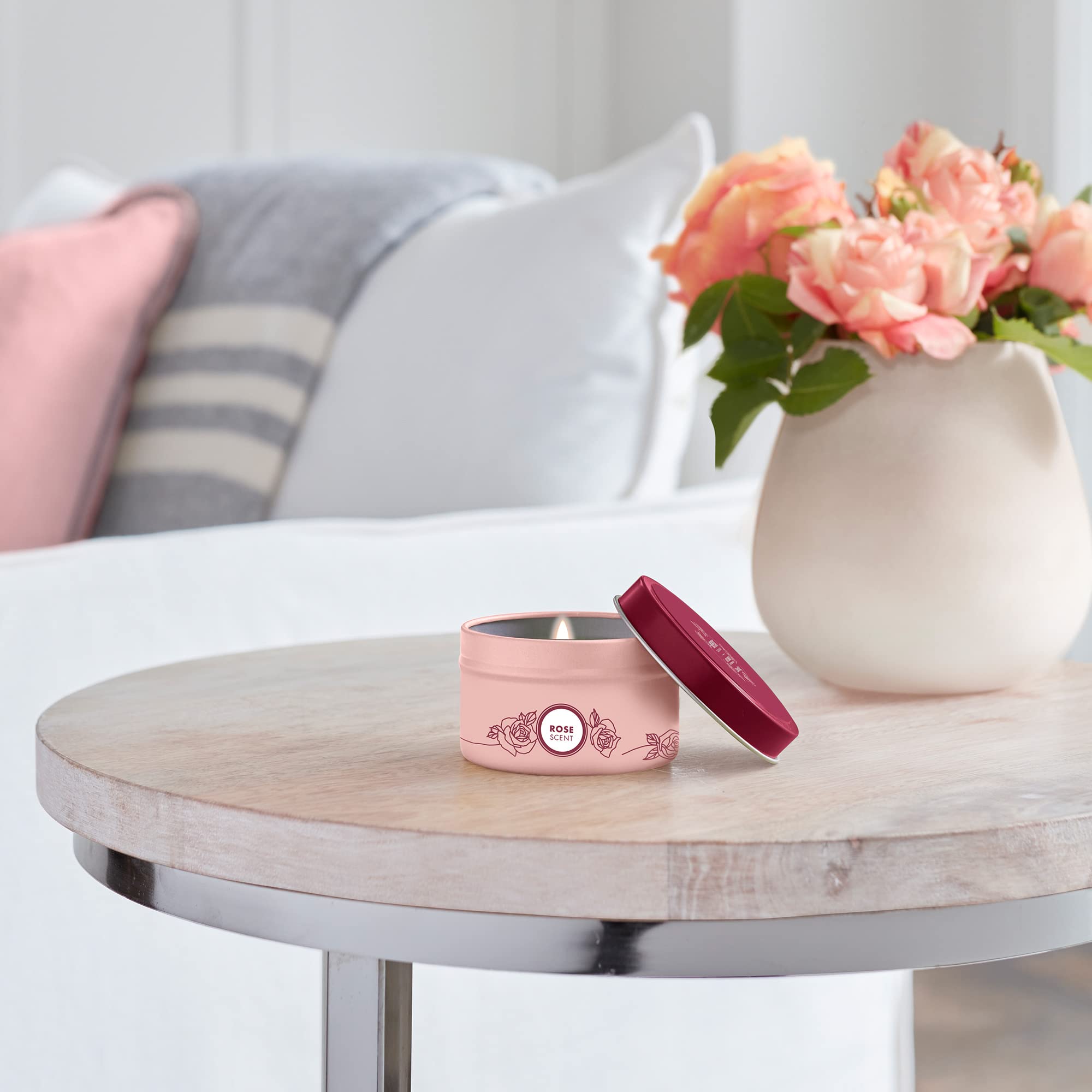 Mrs. Meyer's gift-ready candle adds a thoughtful scent-led present.