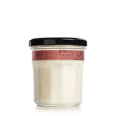 Mrs. Meyer’s Fall Leaves soy-wax candle closeup with lead-free wick and clean burn
