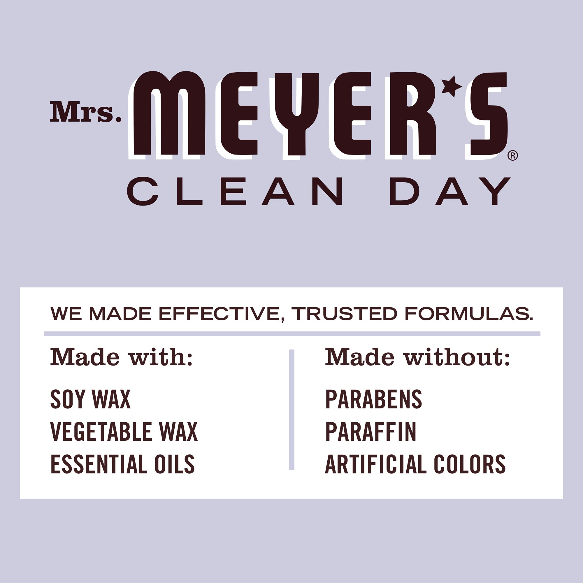 Gift-ready Lavender tin candle from Mrs. Meyer's Clean Day