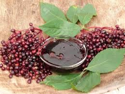 Mrs. Miller's Elderberry Jelly pairs nicely with crackers and cheese.