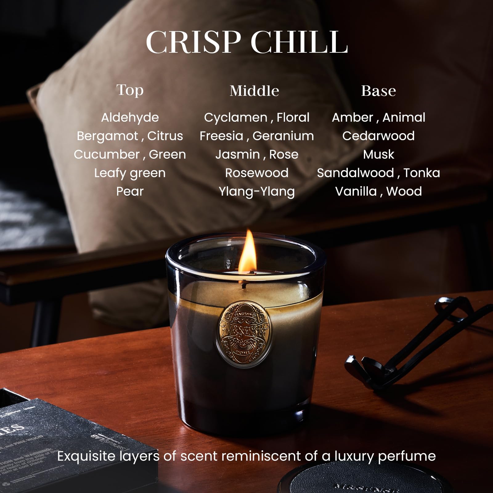 M&SENSE candle vessel reusable design adds chic practicality.