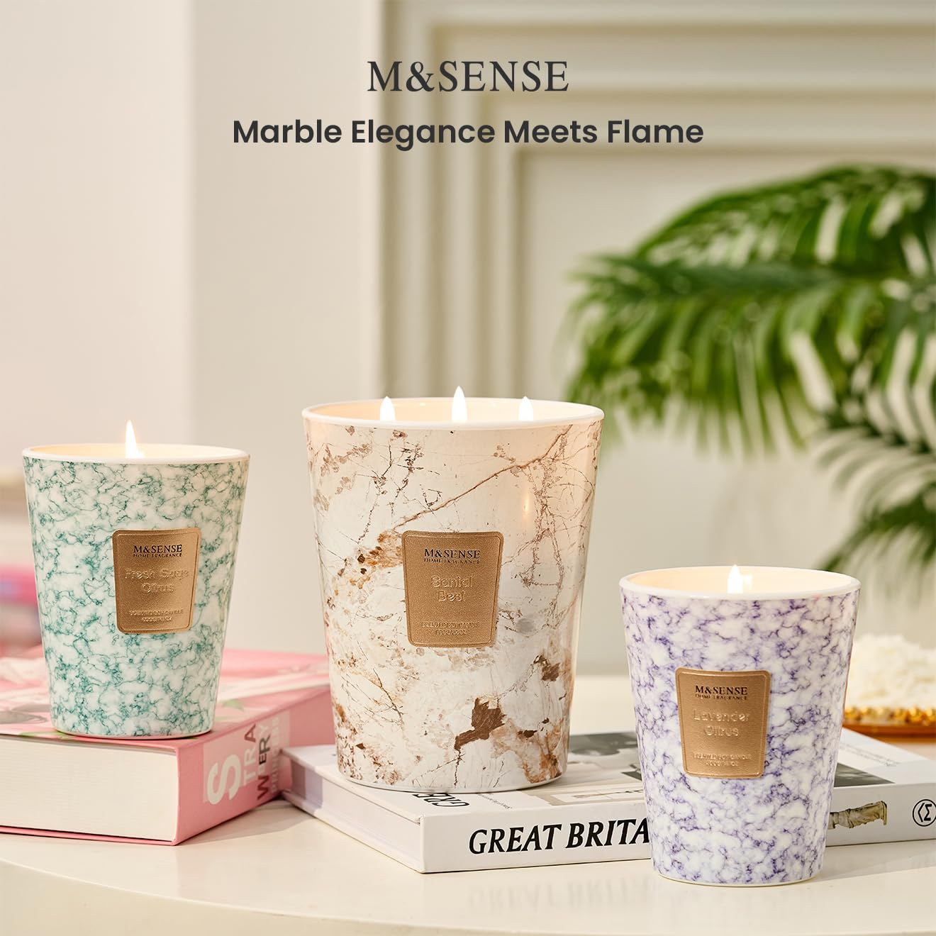 MSENSE gift-ready candle packaging signals a thoughtful present for friends and family