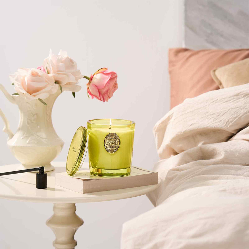 M&SENSE gift-ready packaging candle for birthdays and special occasions.