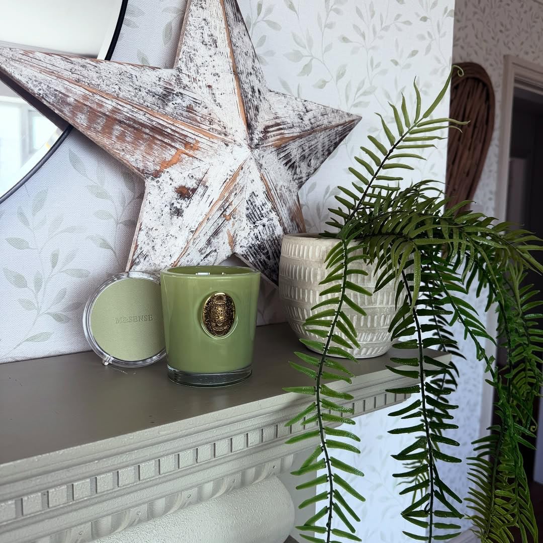 M&SENSE gift-worthy candle with sophisticated design and fragrance.