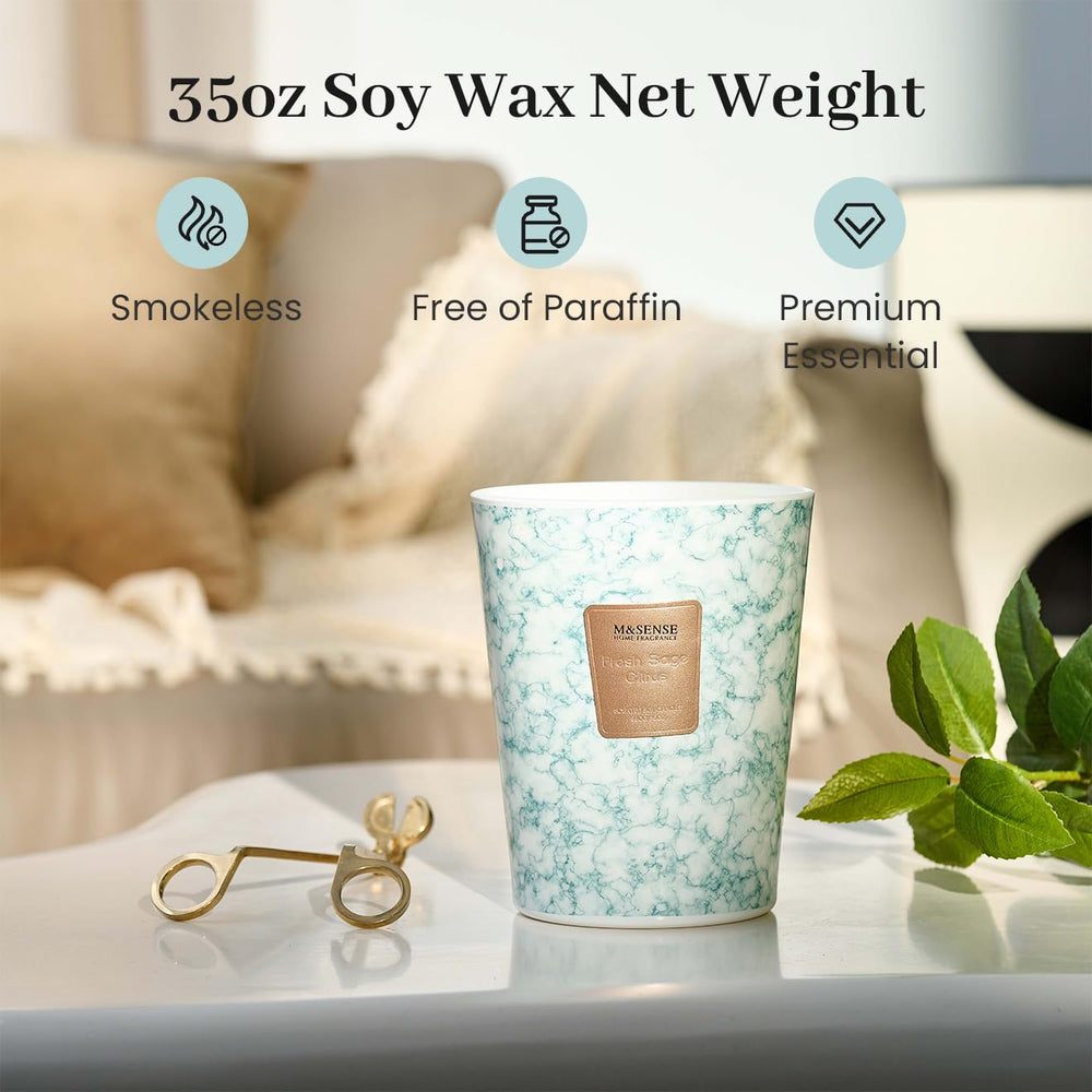 MSENSE marble jar design adds modern elegance to any living space