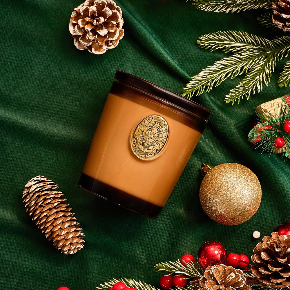 MSENSE natural soy candle burn shows a steady, clean glow