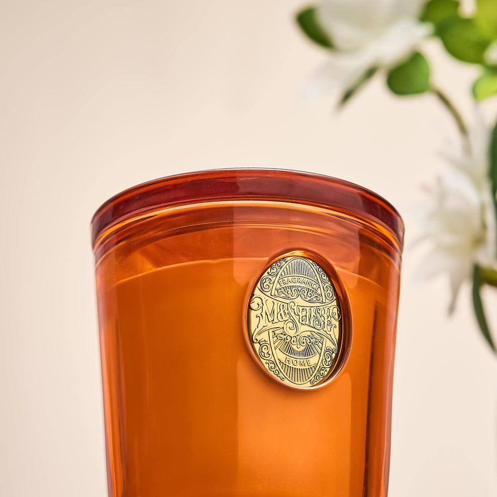 MSENSE yoga space candle enhances focus and calm during practice