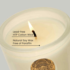 M&SENSE candle in reusable jar design for sustainable style