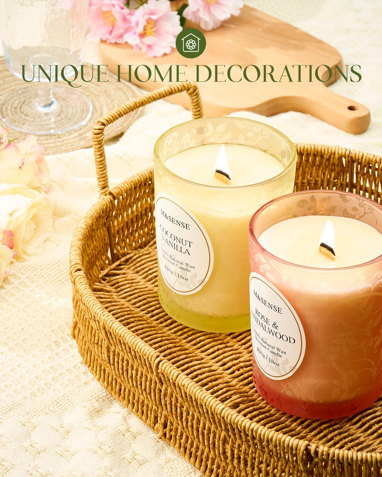 Winter home aroma from M SENSE for a warm, inviting space