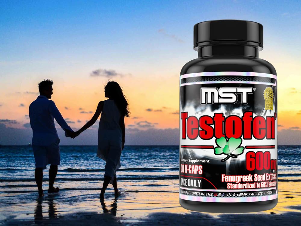 MST Testofen clinical-strength label communicates potent fenugreek extract