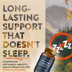 Mt. Angel Vitamins Quercetin Nettle+ label displayed on premium formulation