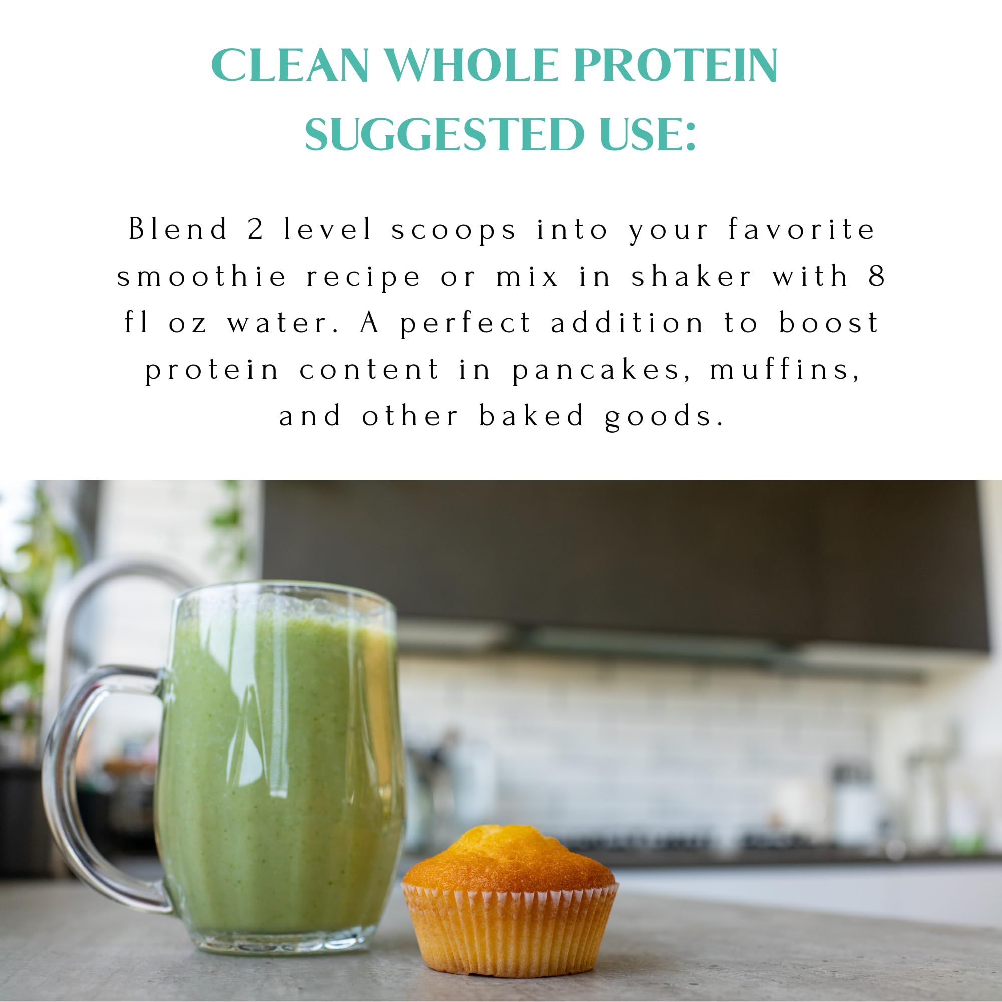 Mt Capra Clean Protein product image without additives, pure and simple nutrition.