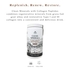 Mt Capra minerals label emphasizing calcium and potassium content