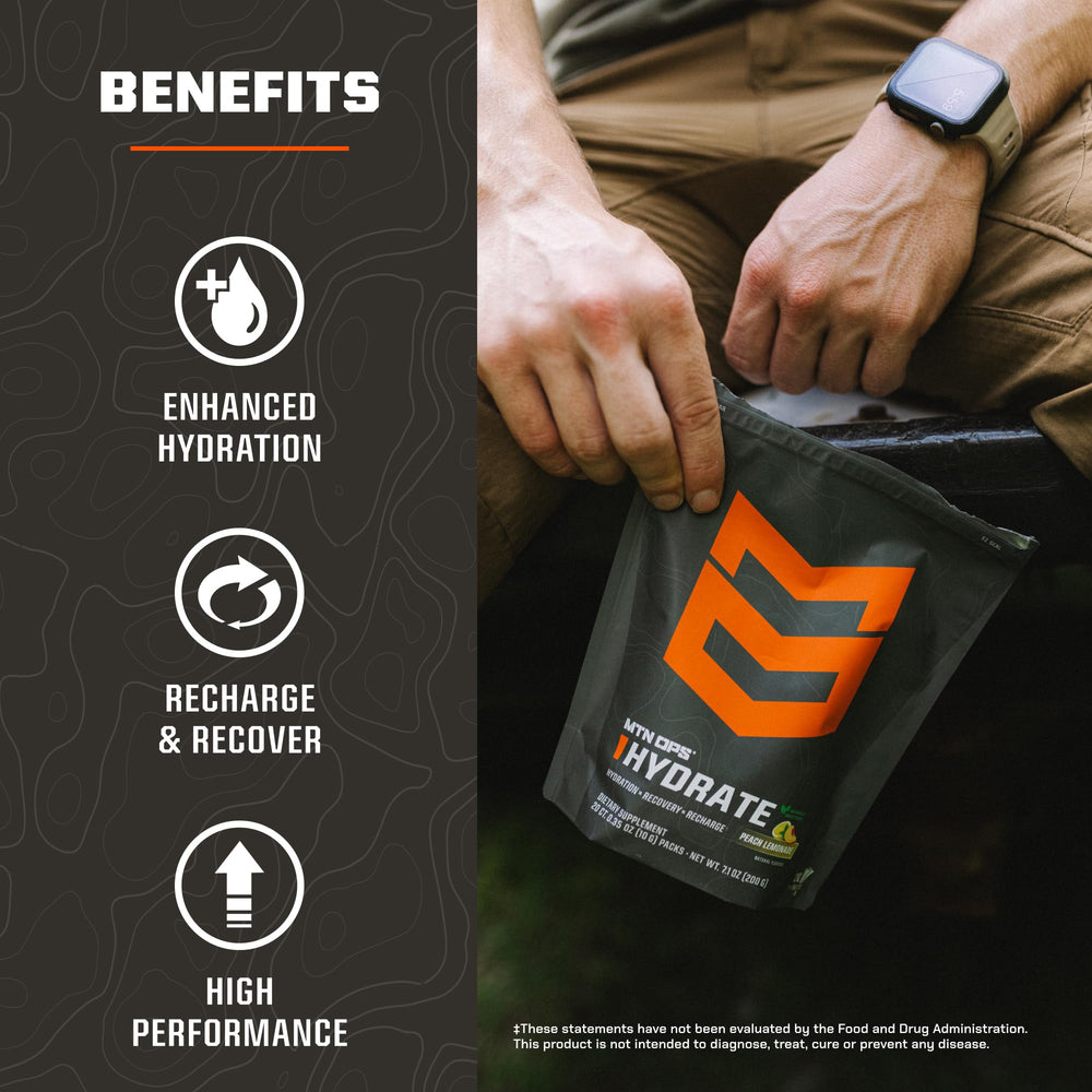 MTN OPS Hydrate electrolyte blend with vitamins and minerals for performance support