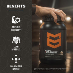 Gluten-free label shown on MTN OPS Magnum tub.
