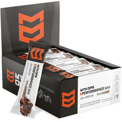 MTN OPS Triple Chocolate Mudslide bar packaging showcases a protein-forward snack