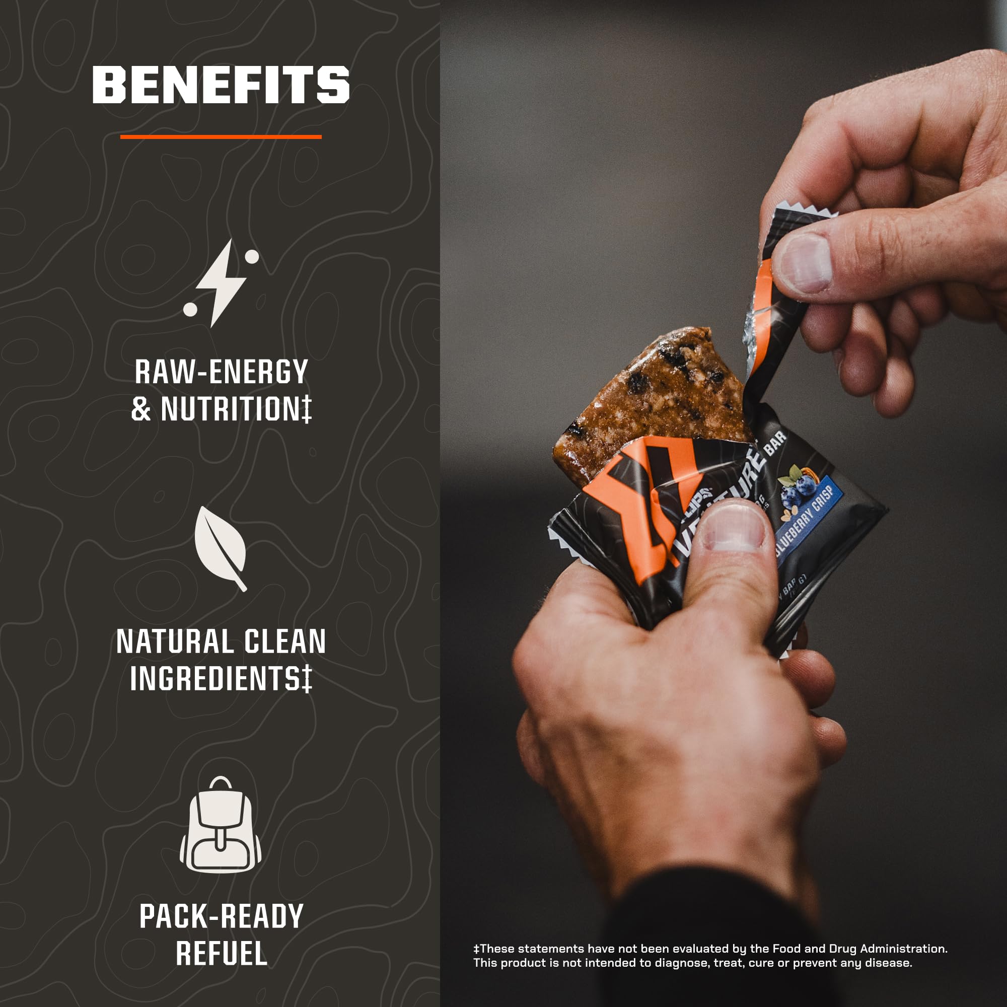 MTN OPS Venture Bar 10g protein supports steady energy during workouts