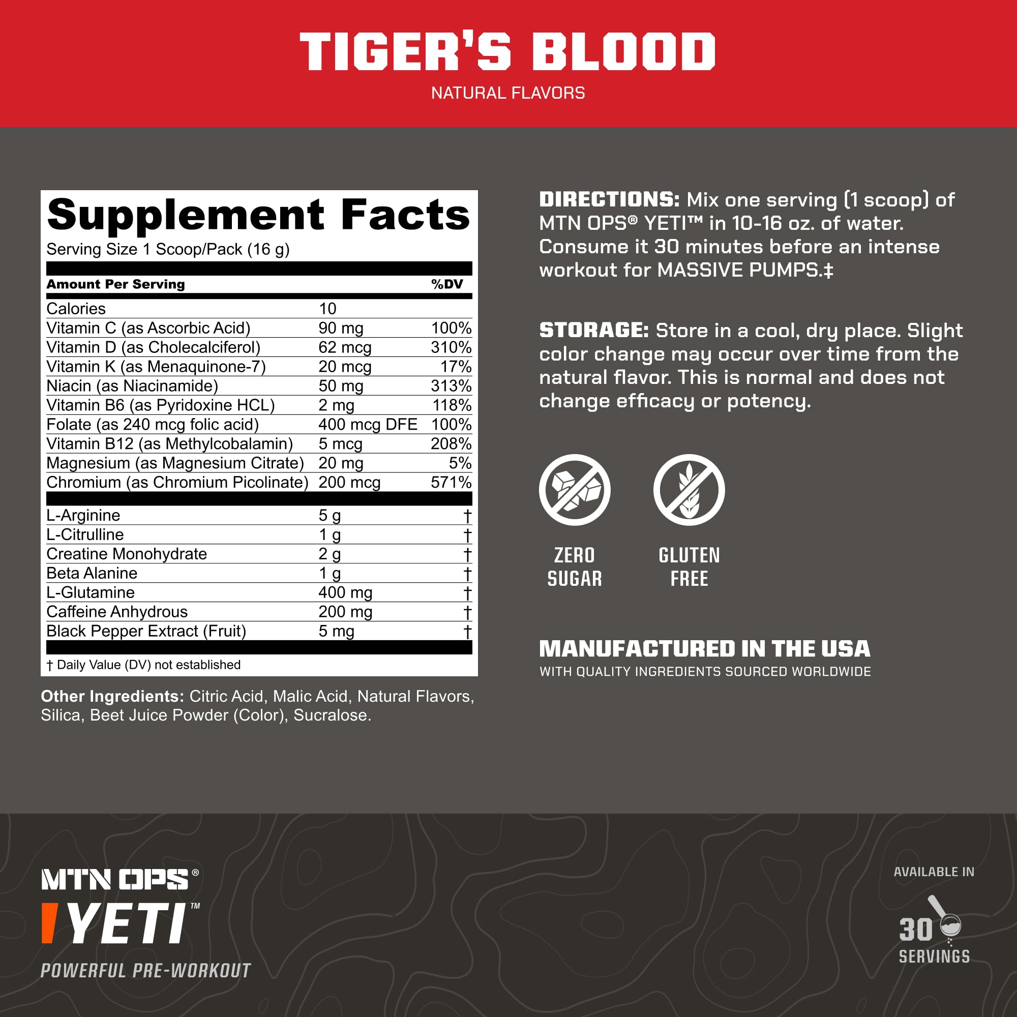 MTN OPS YETI pour-ice-water ready-to-drink pre-workout mix for training