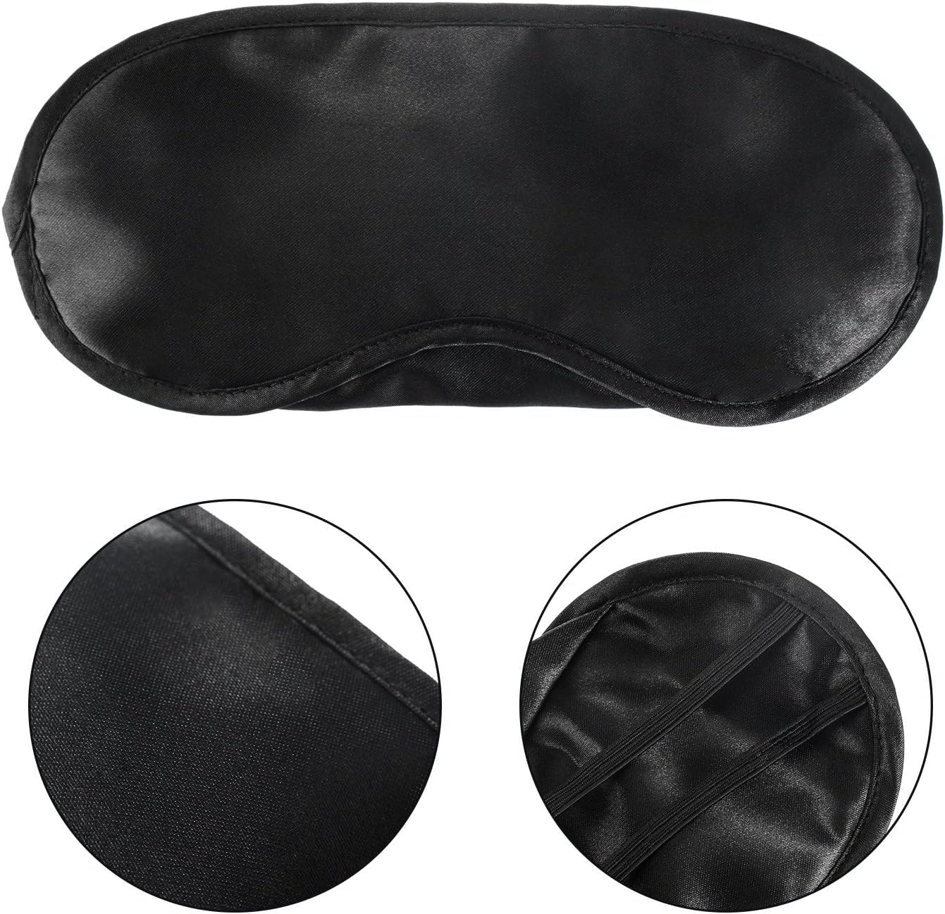 Mudder antifaz ligero y portátil para llevar en bolso o maleta.