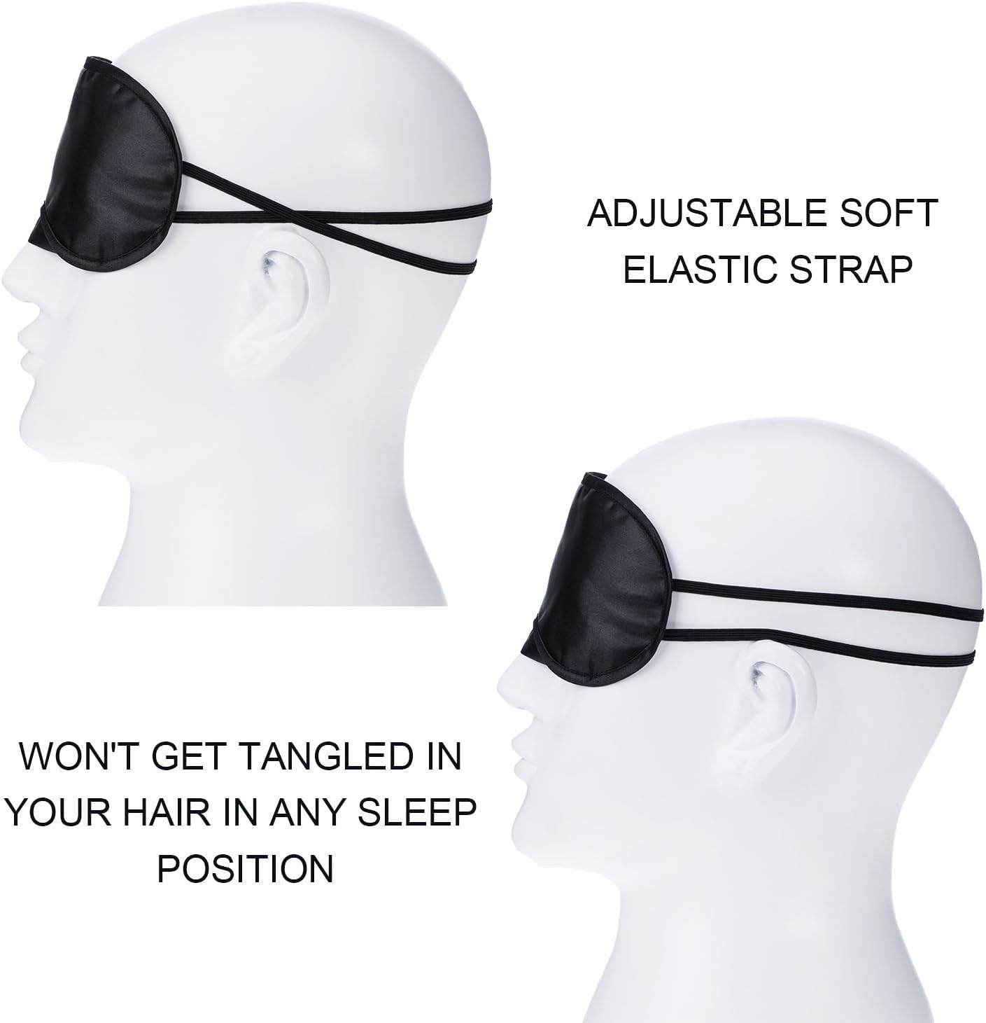 Mudder pack 10 de antifaces, ideal para viajar y dormir en cualquier lugar.