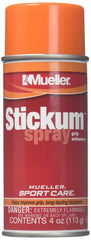 Mueller Stickum Spray bottle application demonstrates enhanced tack for wet conditions