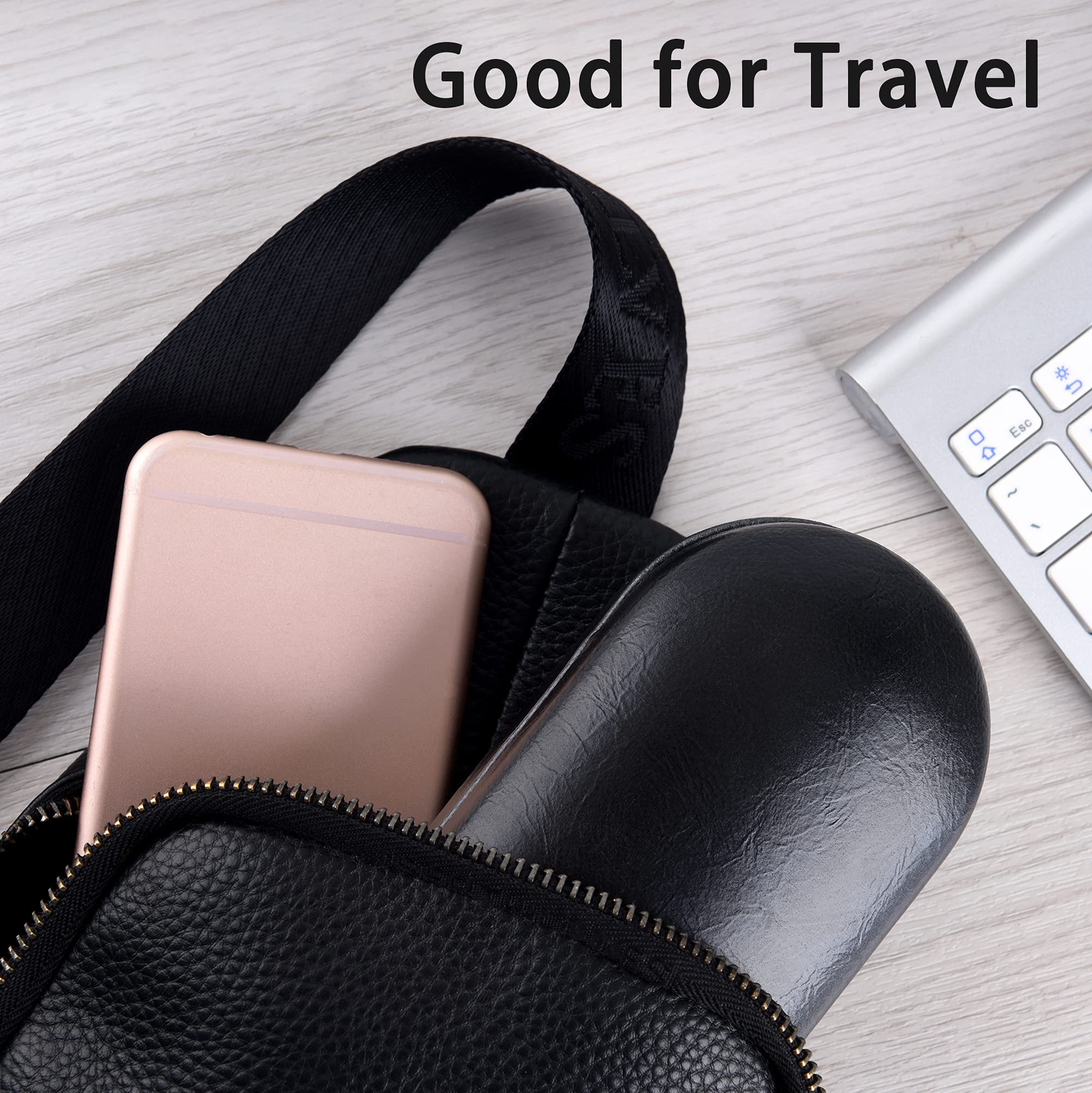 Muf 2in1 compact purse-friendly design fits bags and purses.