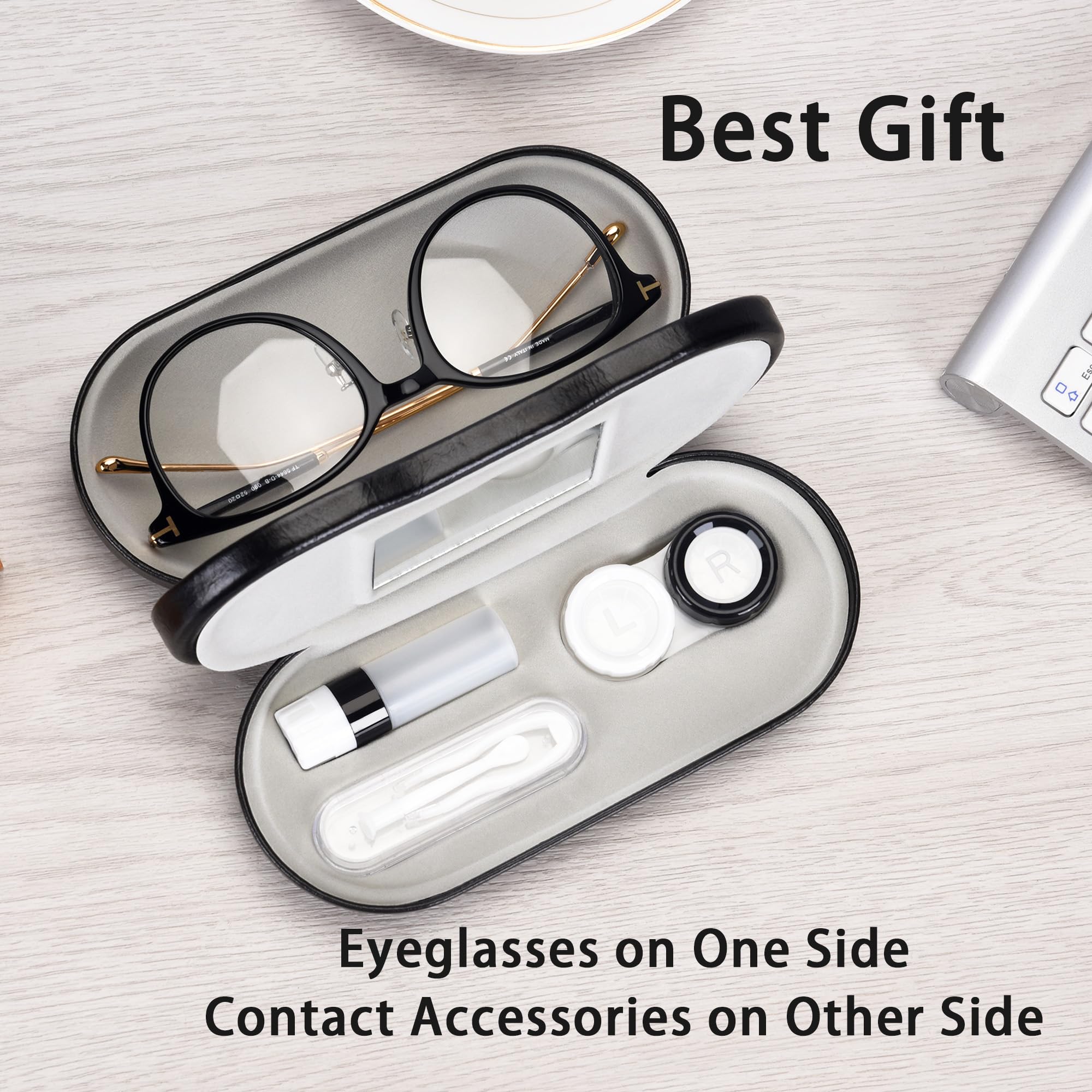 Muf 2in1 double-hinges design reduces wear and opens smoothly.
