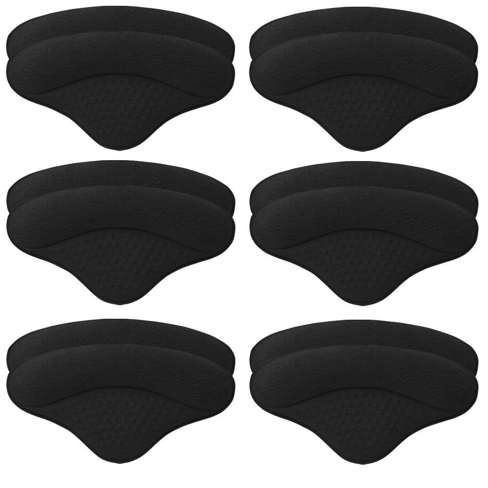 Conjunto MUKIFINE de 6 pares para talones en negro y beige, ideal para uso diario