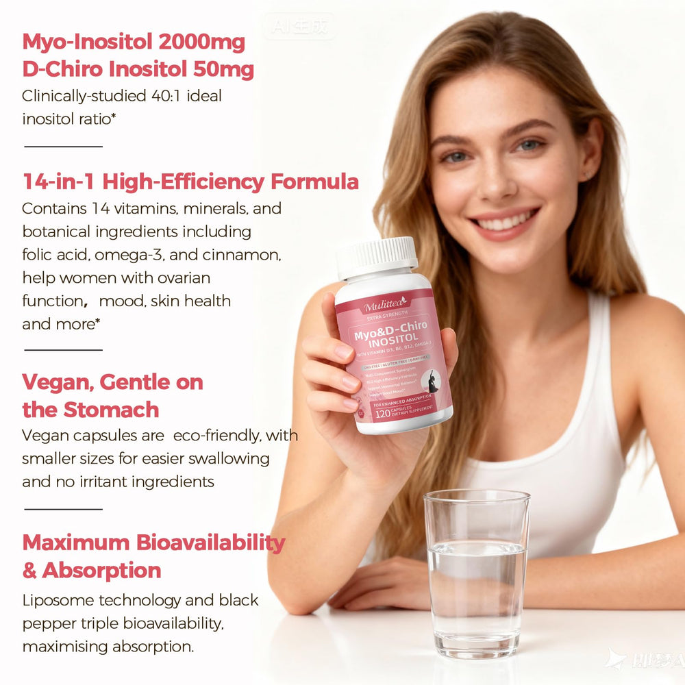 Mulittea capsules in hand illustrating convenient daily capsule form.