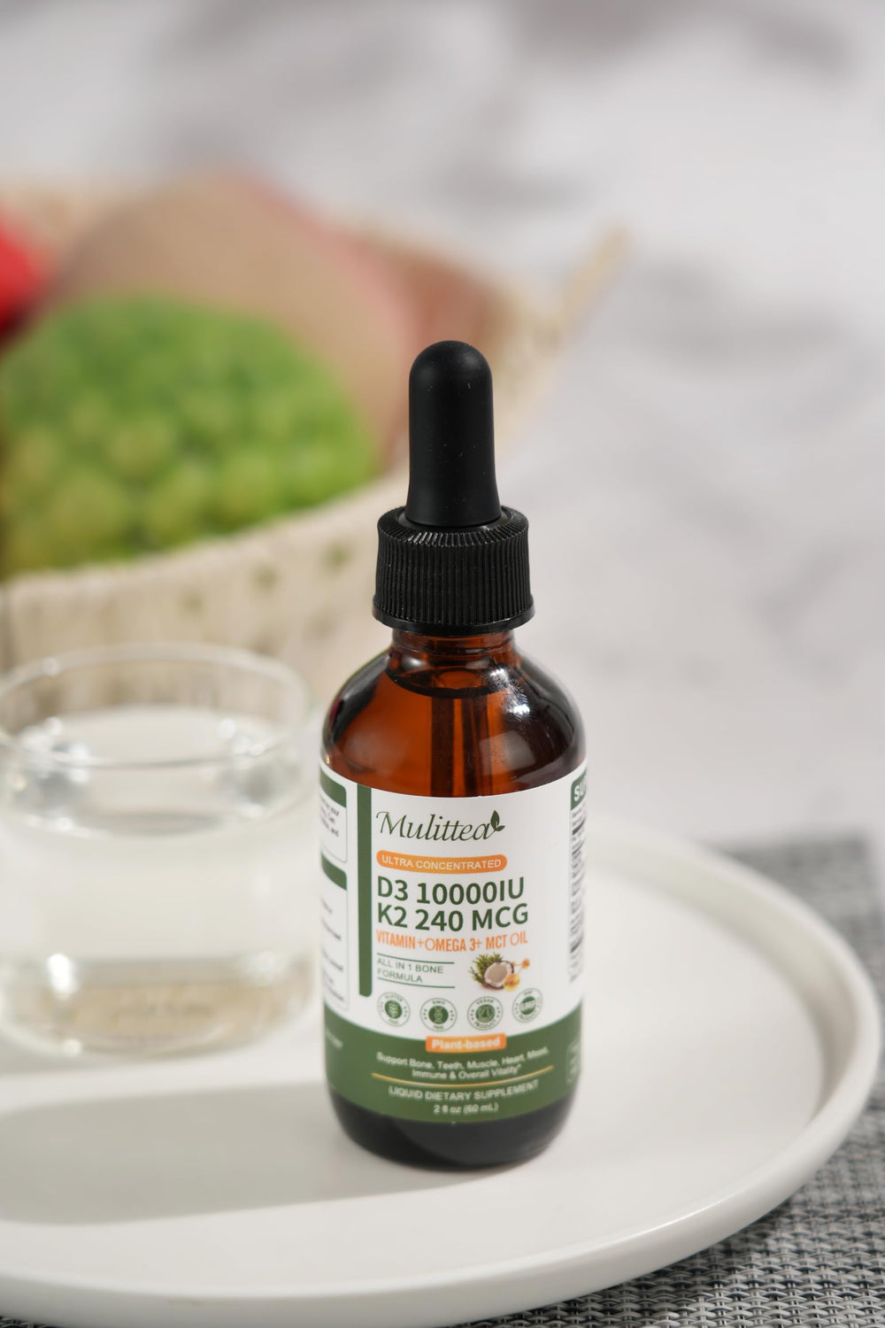 Mulittea two-bottle pack on display for family-friendly use.