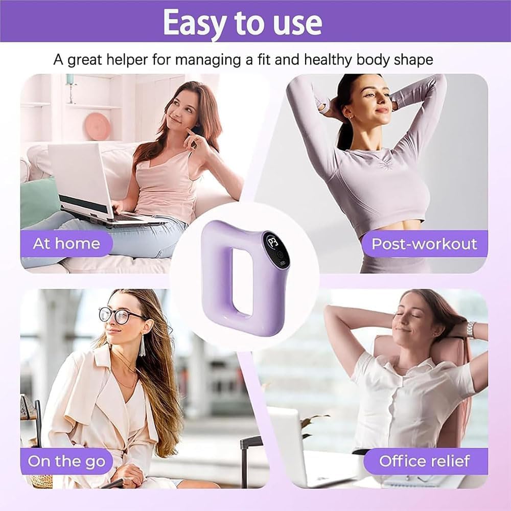 Multifunctional Full-Body Fascia Ring Type-C charging for long-lasting power.