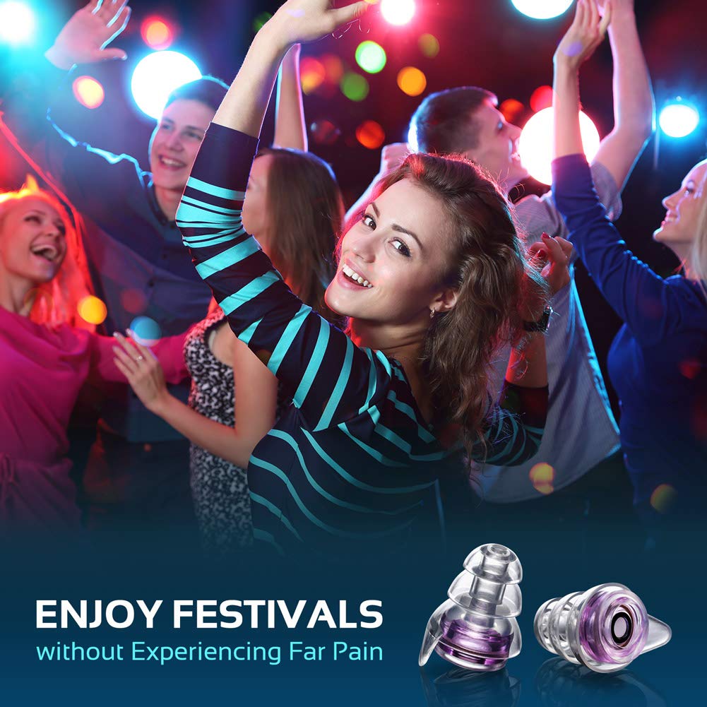Mumba advanced filter technology 24db reduces noise without muffling music.