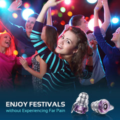 Mumba advanced filter technology 24db reduces noise without muffling music.