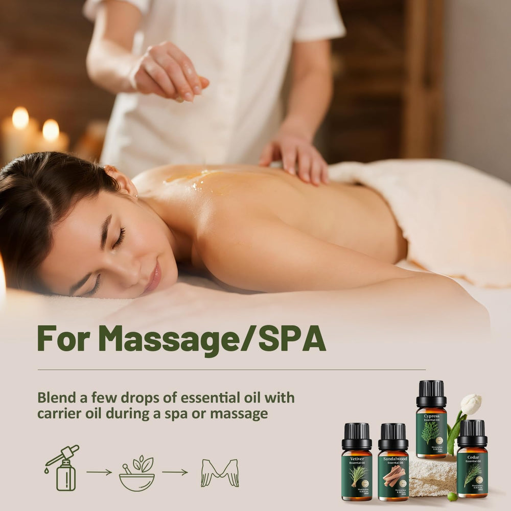 Mumianhua Cypress bottle offers resinous scent for meditation and calm.