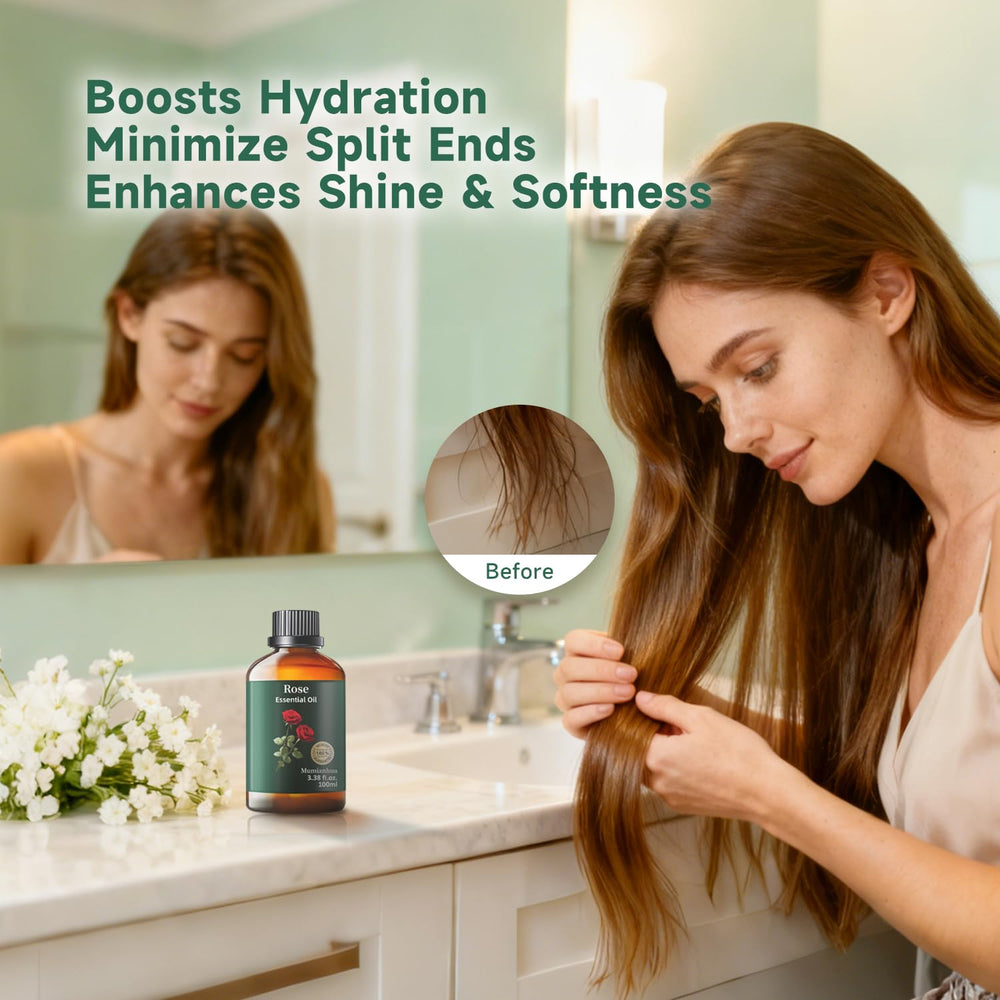 Mumianhua rose oil pillow-mist spray surrounds you with floral calm