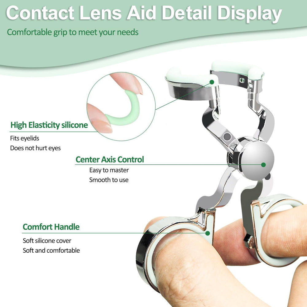 MUNLIT eyelid-stretcher enables safe lid opening without fingernails.