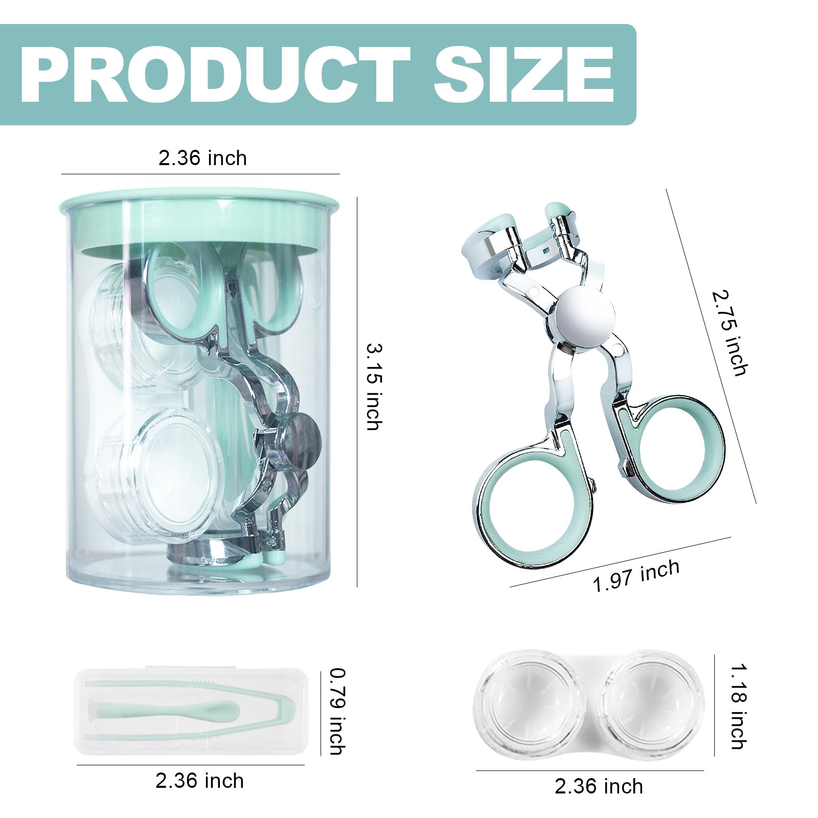 MUNLIT remover-insertion tool supports sanitary lens removal and placement.