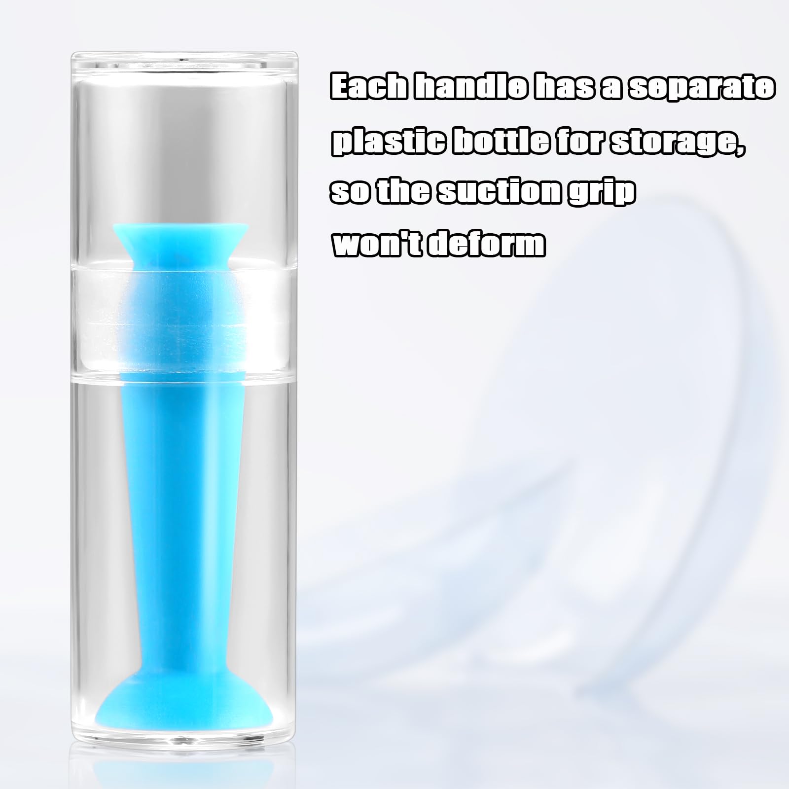 MUQING inserter lentes esclerales almacenamiento vertical práctico