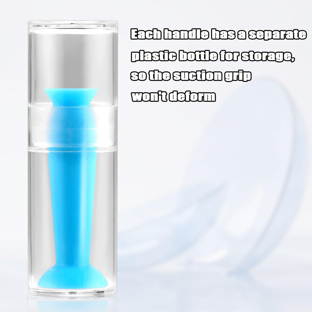 MUQING inserter lentes esclerales almacenamiento vertical práctico