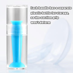 MUQING inserter lentes esclerales almacenamiento vertical práctico