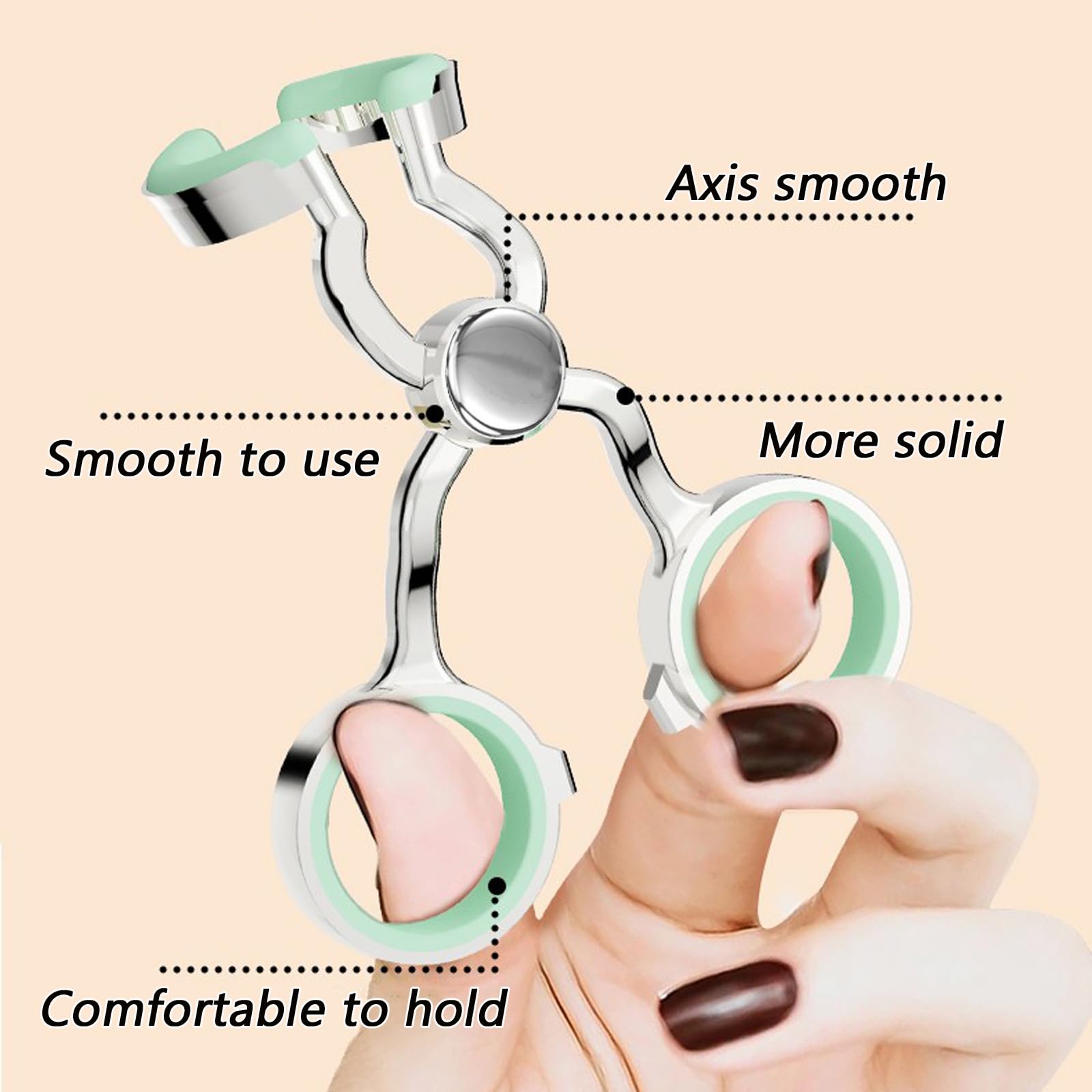 MUQING lens tweezers-green provide precise handling during lens adjustments.