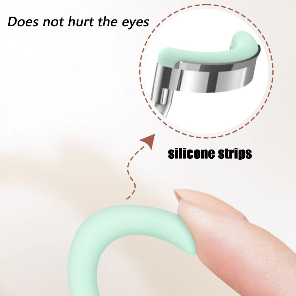 MUQING soft silicone remover-green; gentle orbit contact without irritation.